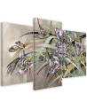 Picture on Canvas of Irises in the wind | FEEBY