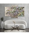Picture on Canvas of Irises in the wind | FEEBY