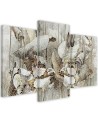 Canvas print for bedroom, living room wall - Flowers of the sacred lotus | FEEBY