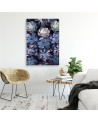 Elegant canvas painting - Succulent flower nature | FEEBY