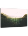 Wall art illustration painting for room - Birds landscape lake | FEEBY