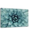Modern Canvas painting for bathroom - Blue aloe vera | FEEBY