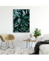 Modern Canvas paintings for wall - Leaves of tropical plants | FEEBY