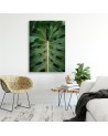 Monstera leaf - canvas print painting for wall | FEEBY