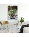 Canvas painting for kitchen - Bonsai tree on stones | FEEBY