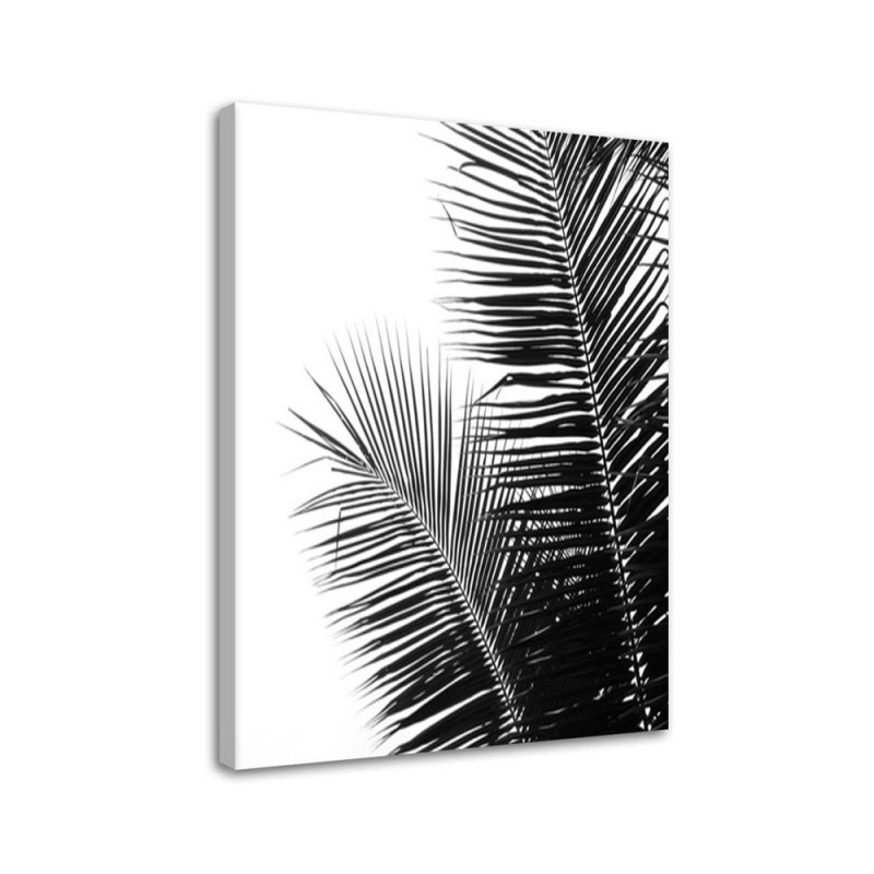 Fashionable Canvas painting for living room - Palm leaves modern | FEEBY