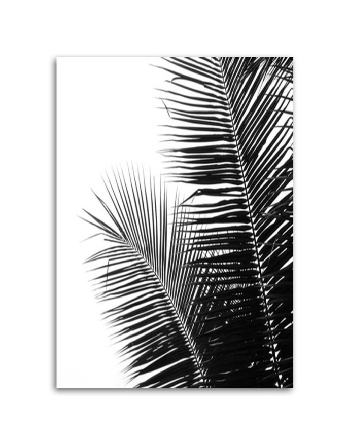 Fashionable Canvas painting for living room - Palm leaves modern | FEEBY