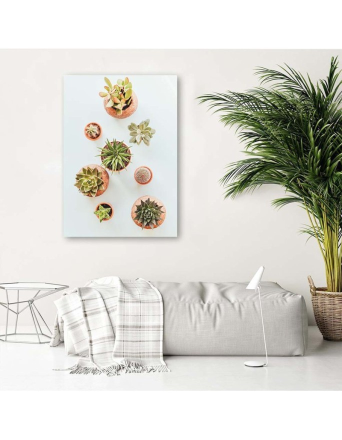 Modern painting for the kitchen - Plants in pots | FEEBY