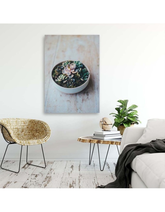Decorative painting for the kitchen - Plants in a pot | FEEBY