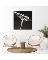 Modern wall art painting - White shadow of Cyperus | FEEBY