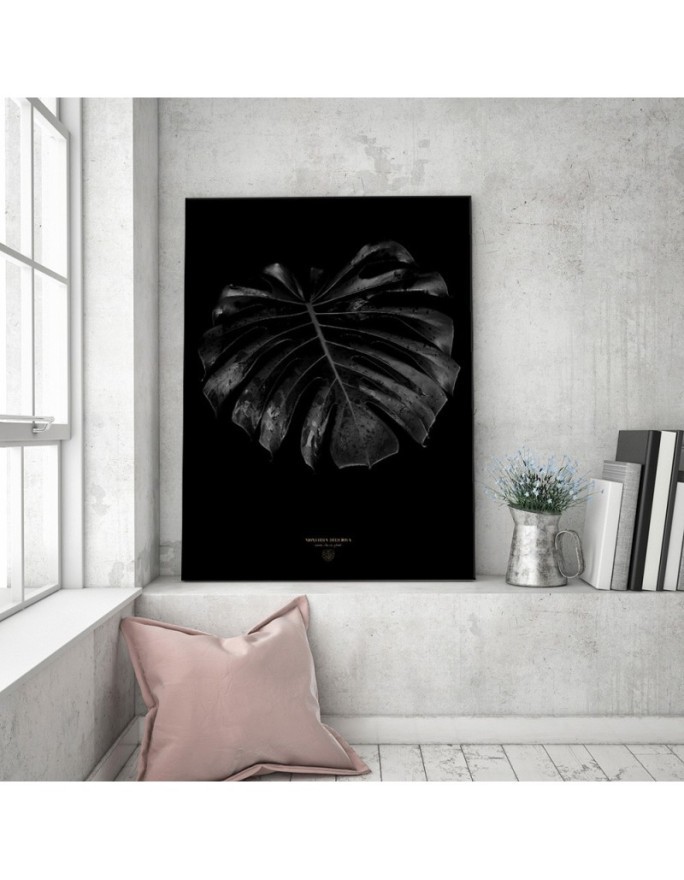 Fashionable wall art painting - Monstera detail Dmitry Belov | FEEBY