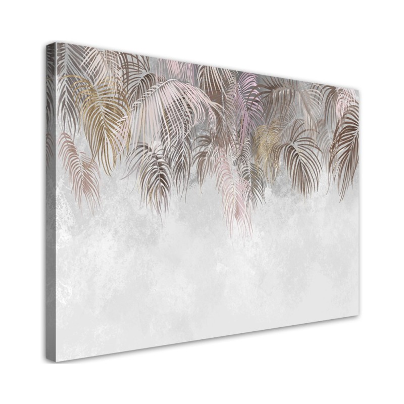 Fashionable Canvas painting for living room modern - Palm leaves | FEEBY