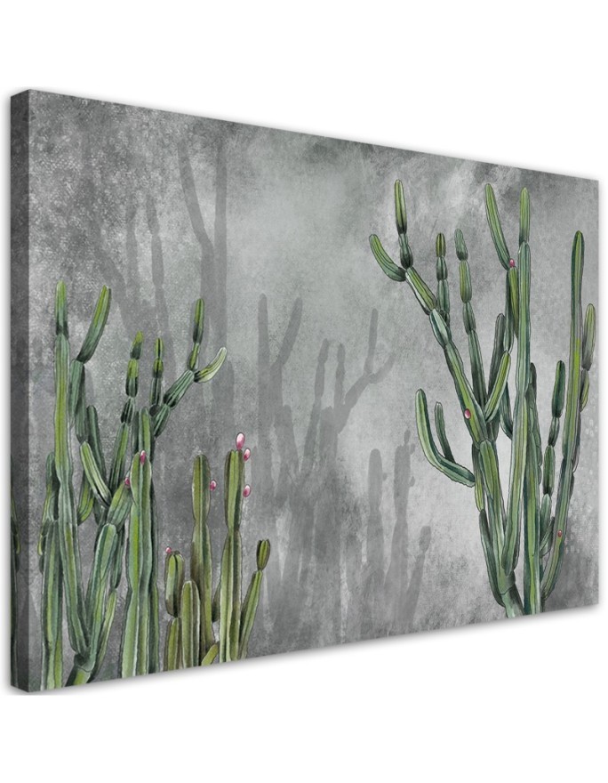 Canvas wall art  painting - Cactus plants | FEEBY