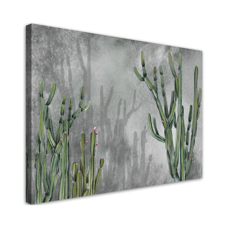 Canvas wall art  painting - Cactus plants | FEEBY