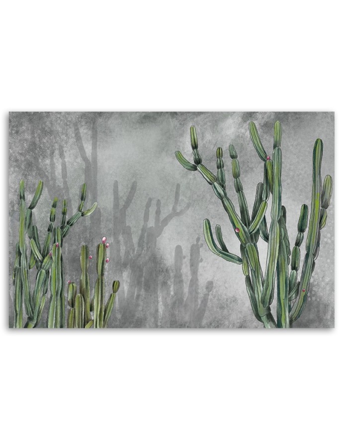 Canvas wall art  painting - Cactus plants | FEEBY