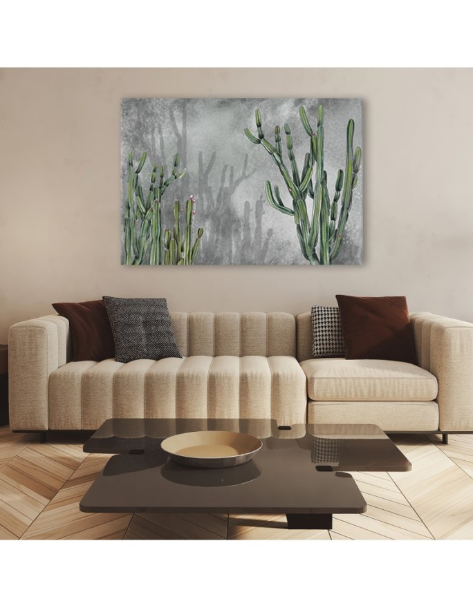 Canvas wall art  painting - Cactus plants | FEEBY