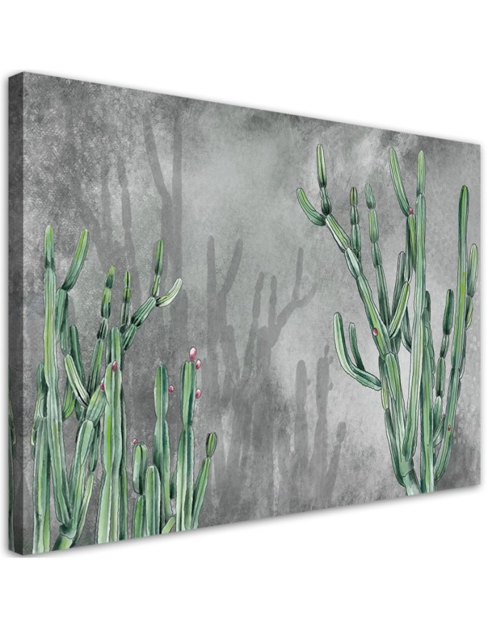 Fashionable wall Canvas painting modern - Plants cactus | FEEBY