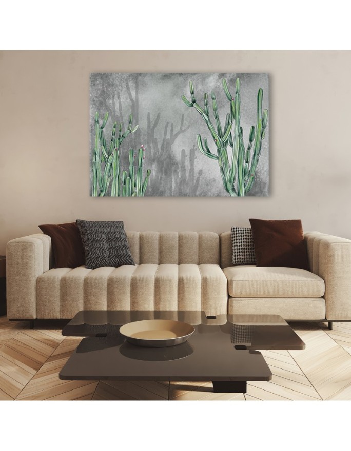 Fashionable wall Canvas painting modern - Plants cactus | FEEBY