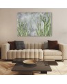 Living room modern wall art painting - Cactus plants | FEEBY