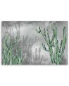 Modern wall art painting on canvas - Large desert cactus | FEEBY