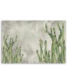 Modern canvas painting for bedroom - Large desert cactus | FEEBY
