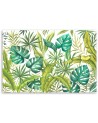 Exotic canvas painting - Monstera leaves | FEEBY