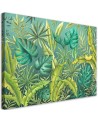 Wall art painting for bedroom modern - Monstera leaves | FEEBY