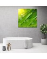 Wall art painting for study modern - Rosa on grass | FEEBY
