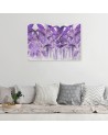 Canvas painting - Purple banana leaves | FEEBY