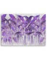 Canvas painting - Purple banana leaves | FEEBY