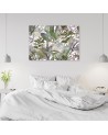 Canvas painting - Tropical monstera leaves | FEEBY