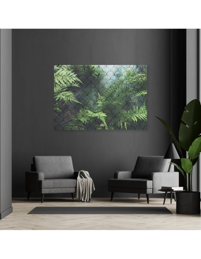 Fashionable Canvas painting for the office - Fern leaves | FEEBY