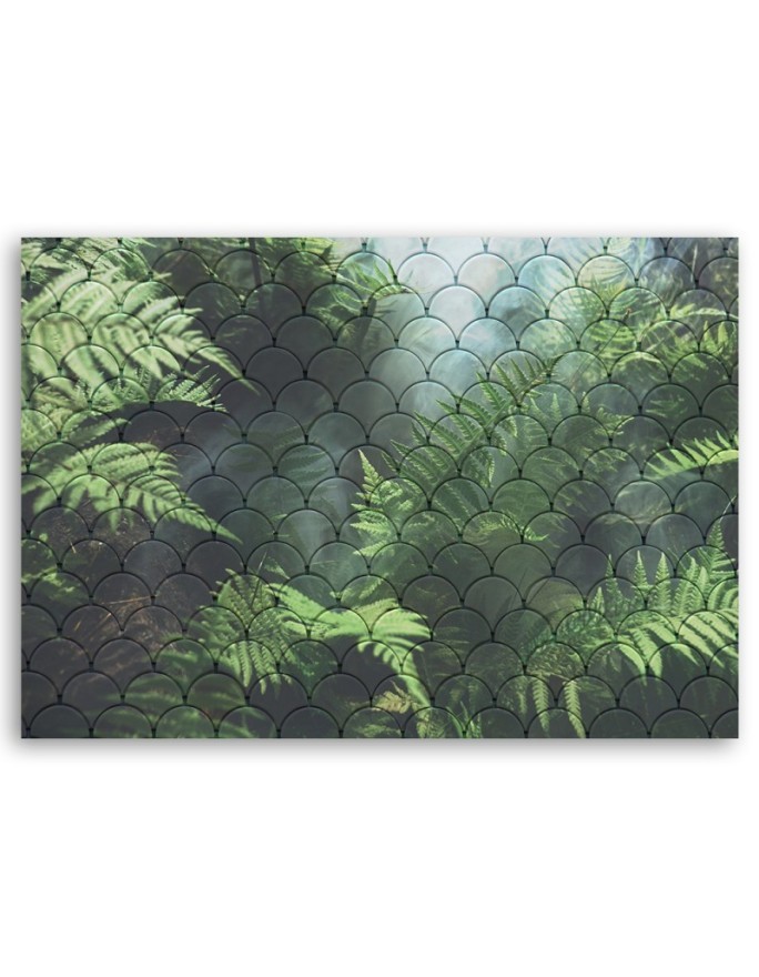 Fashionable Canvas painting for the office - Fern leaves | FEEBY