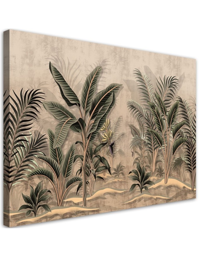 Canvas print for the office - Tropical rainforest | FEEBY