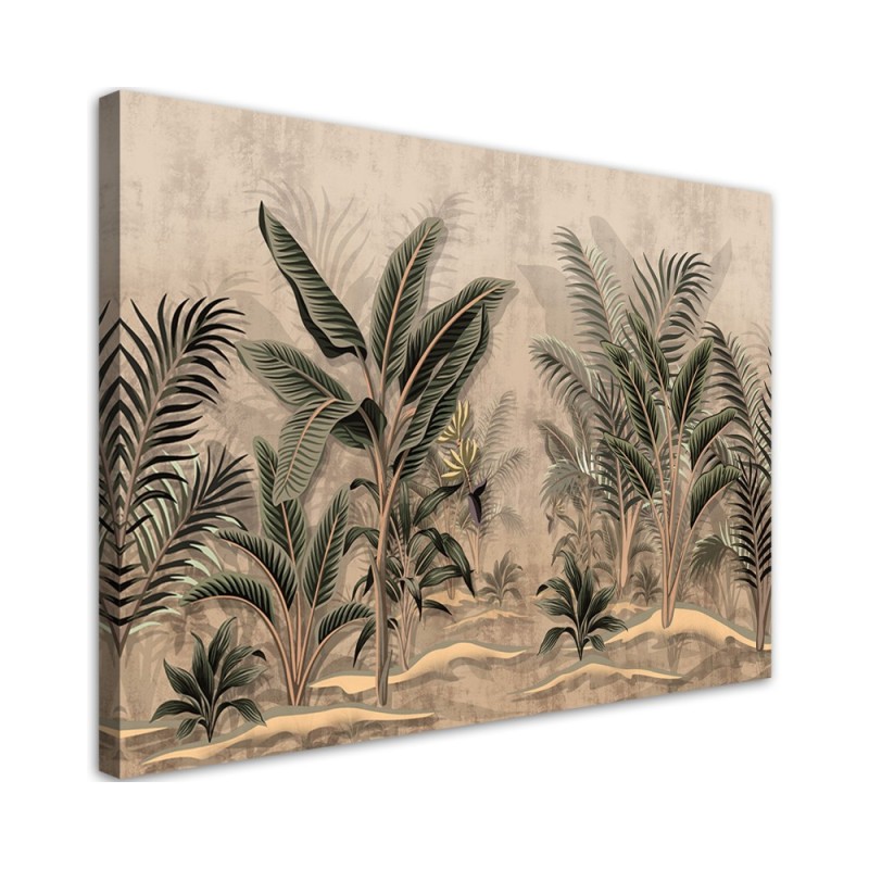 Canvas print for the office - Tropical rainforest | FEEBY