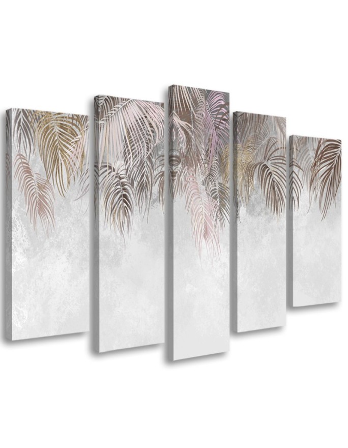 Canvas print Palm leaves