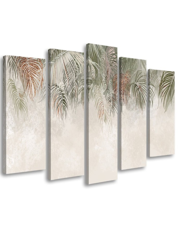 Canvas print Palm leaves 5...