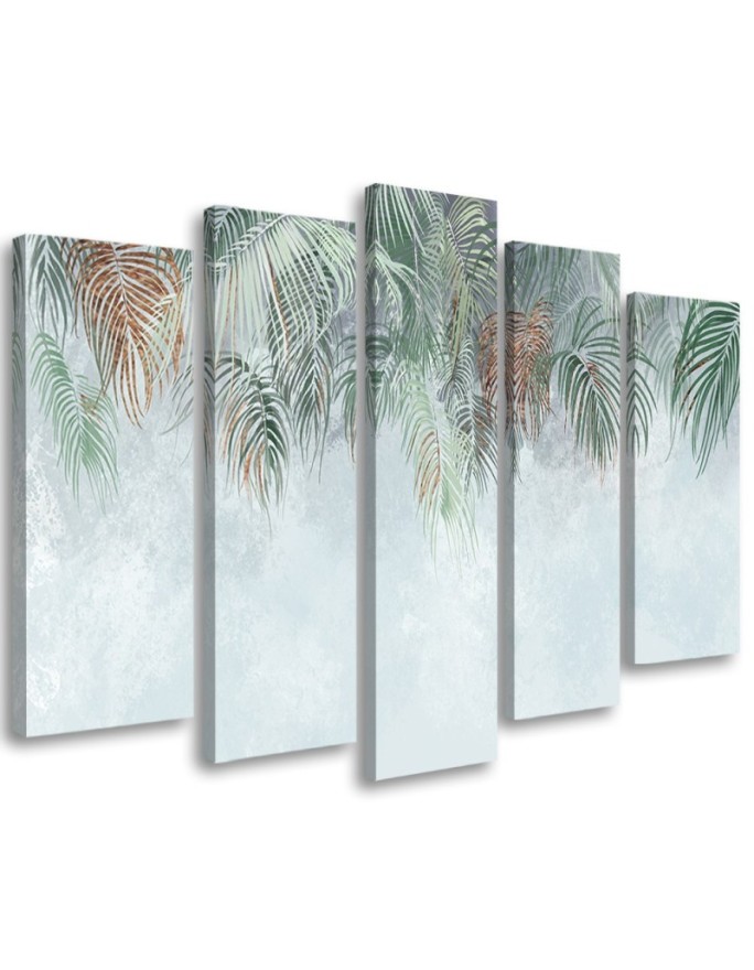 Canvas print Palm leaves