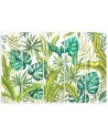 Multipart canvas print for living room - Monstera leaves | FEEBY