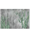 Multipart canvas print - Large desert cactus | FEEBY