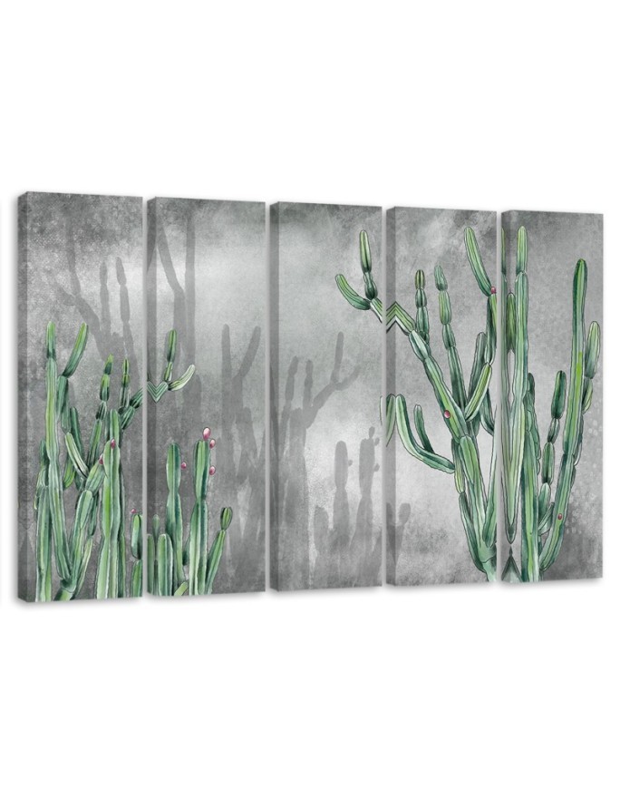 Fashionable paintings for the living room - Large desert cactus | FEEBY