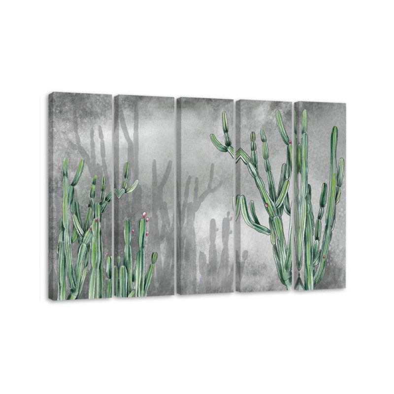 Fashionable paintings for the living room - Large desert cactus | FEEBY