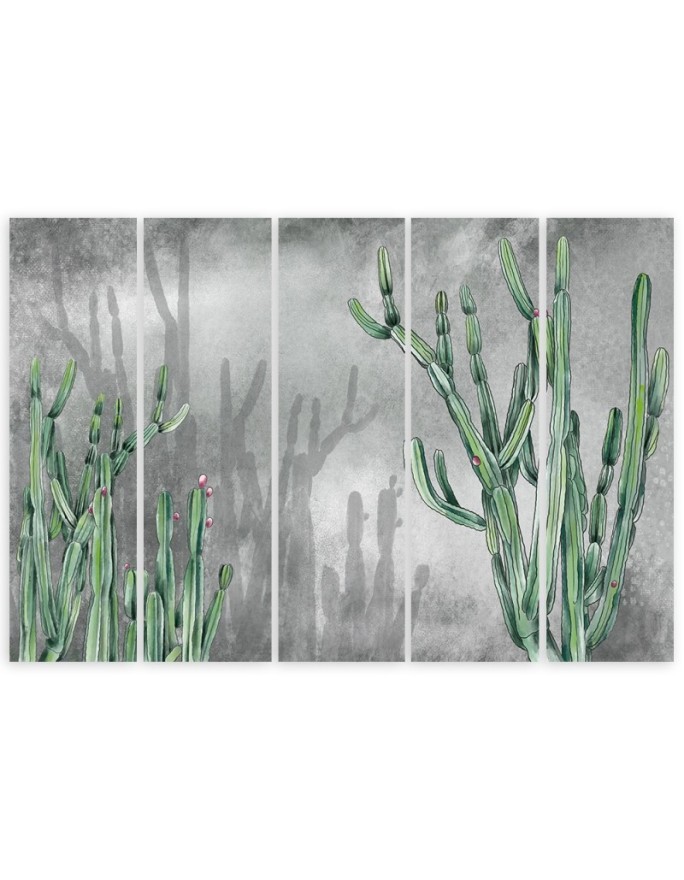 Fashionable paintings for the living room - Large desert cactus | FEEBY