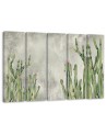 Five-piece painting for office - Large desert cactus | FEEBY