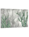 Five-piece canvas painting - Large desert cactus | FEEBY