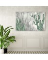 Five-piece canvas painting - Large desert cactus | FEEBY