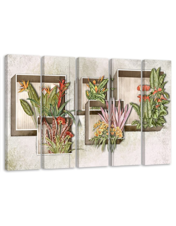 Canvas print Flower bouquets