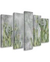 Modern multi-part painting - Large desert cactus | FEEBY