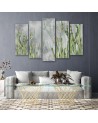 Modern multi-part painting - Large desert cactus | FEEBY