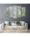 Five-piece canvas print - Large desert cactus | FEEBY